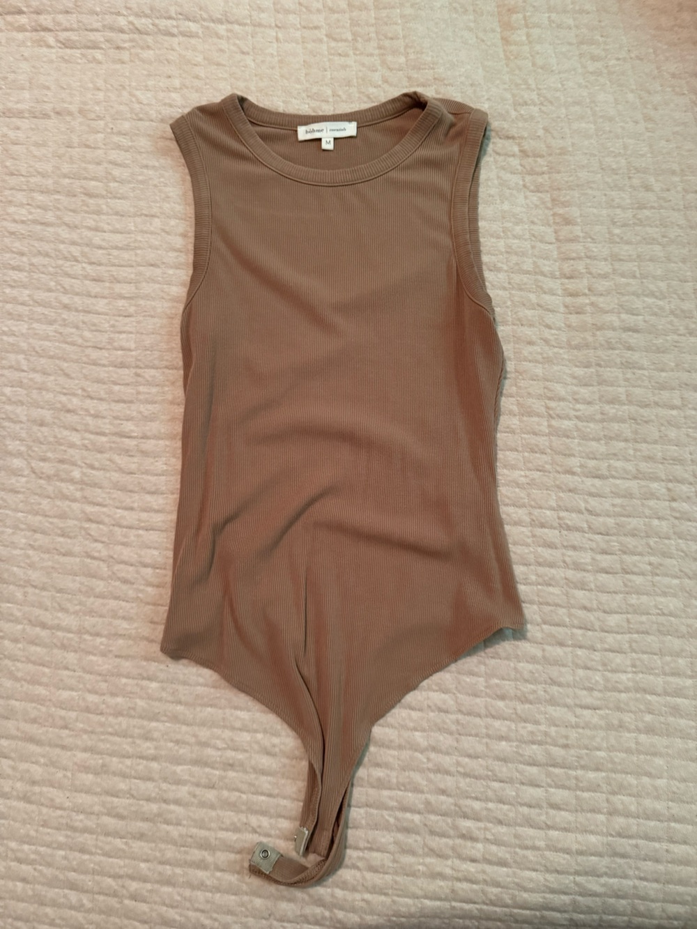 Seamless Ribbed Bodysuit - Sleeveless Scoop